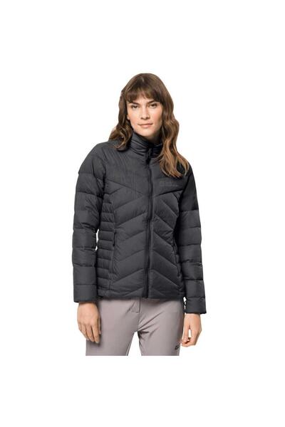 Jack Wolfskin Tundra Down Jkt W Siyah Kadın Mont 1206652-6000