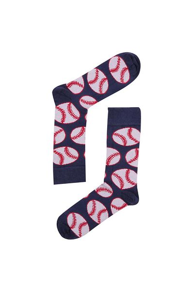 The Socks Company The Sock Company - Ανδρικές μικτές κάλτσες με μοτίβο Play Ball 15kdcr144e