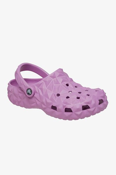 Crocs Παντόφλες Unisex Pink Classic Geometric Clog - 209563 -6wq