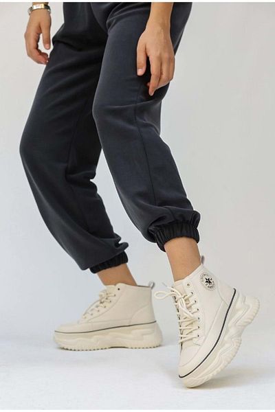 GAMELU Παπούτσια Sneaker Ginza 5cm ψηλή ελαφριά σόλα Λευκά
