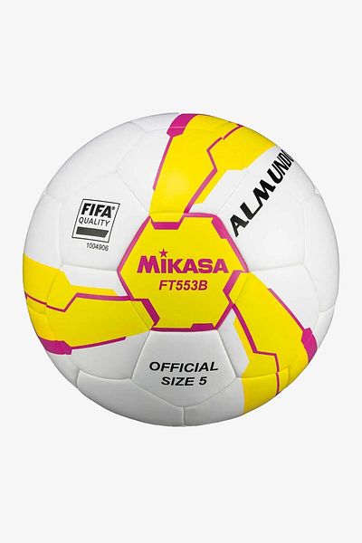 MIKASA White Football Ball - Ft553b-yp Topftbnnn076