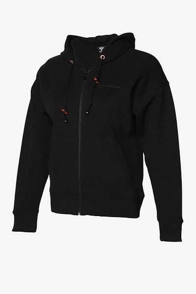hummel Дамски суитшърт с цип Pomea 921694-2001 Черен