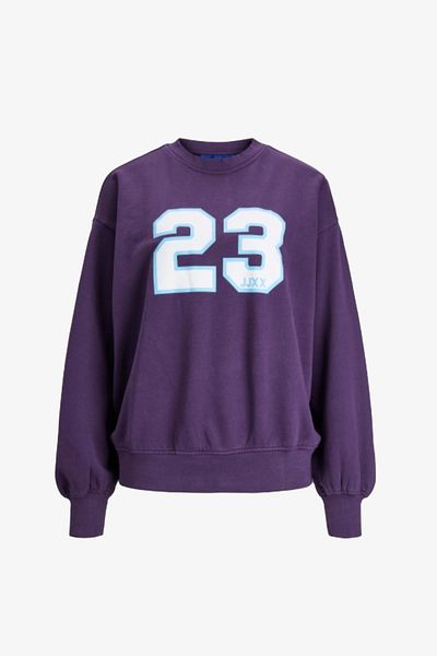 JJXX Jxyda - Hanorac violet pentru femei, Soft Loose Ls, 12244363 -Purpl