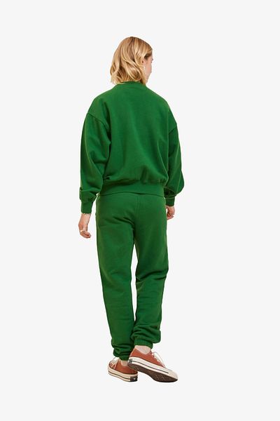 JJXX Jxjada Soft Loose Ls Sweat Swt Sn Дамски зелен суитшърт 12244363-зелен