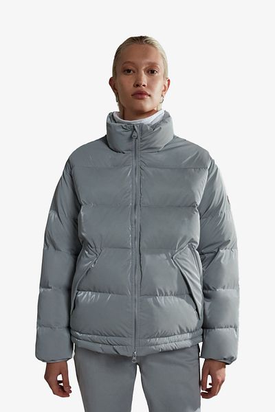 Napapijri A-Ellıs W Women's Gray Coat NP0A4HCIH571
