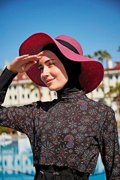 Remsa Mayo Remsa Paraşüt Spor Likra Tam Kapalı Tesettür Mayo R108 İkbal