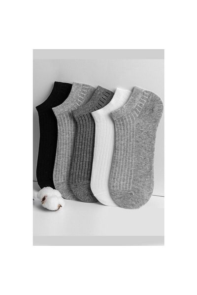 SOCKSHION Цветен и стилен комплект чорапи с 5 чифта ботуши за възрастни – добавете цвят към краката си!