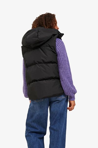 JJXX Vestă neagră pentru femei Jxmısty12236526-negru