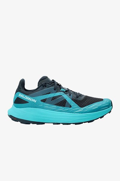 Salomon Мъжки сини маратонки за бягане по пресечена местност Ultra Flow L47485200-4519