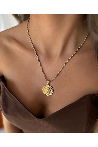 İNN JEWELLERY قلادة فولاذية مقاس 60 سم مضادة للتشويه ومضادة للحساسية (ضمان ال...