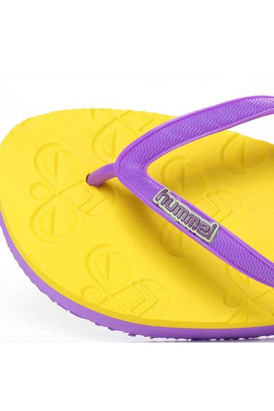 hummel Hml بيرجاما شبشب نسائي أصفر -900137-5096