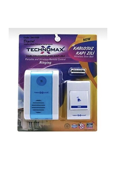 Technomax Kablosuz Kapı Zili
