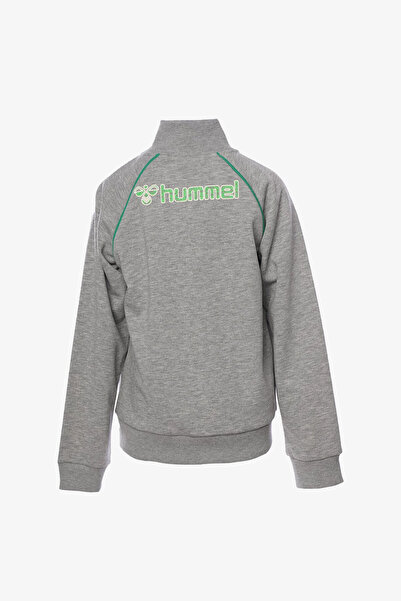 hummel Hmlkevin Zip Çocuk Gri Eşofman Üstü 921791-2006