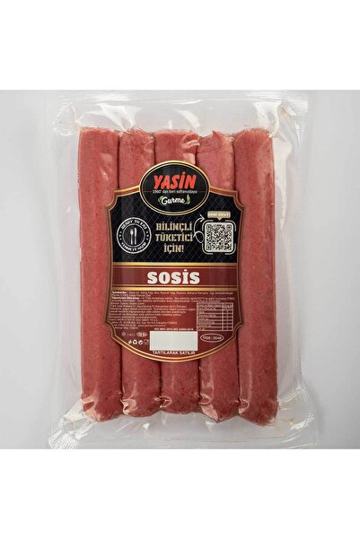 YASİN Katkısız Sosis (%100 DANA ETİ) 300 gr