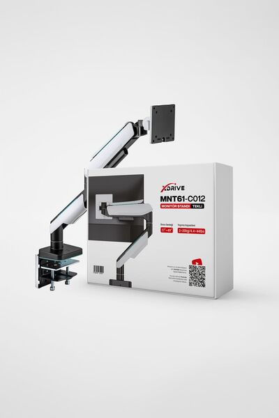 XDrive Mnt-61 Tekli Monitör Standı - Monitör Tutucu - Monitör Aparatı