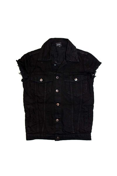 Modaroma Megadeth Black Denim Vest