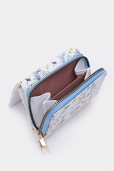 OLLBAG Çiçek desen  cüzdan
