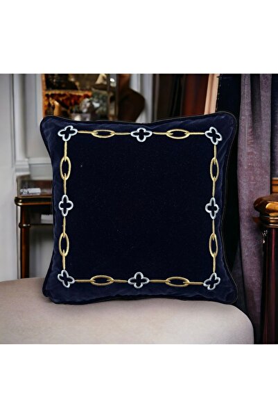 EVİMKOKOŞ Van Cleef Zincir Model Kırlent Kılıfı