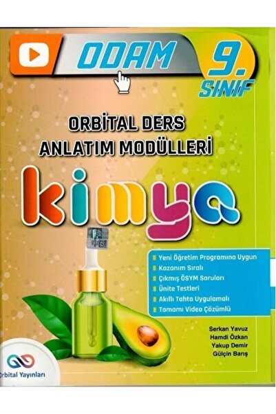 Orbital Yayınları 9. Sınıf Kimya Odam Orbital Ders Anlatım Modüll