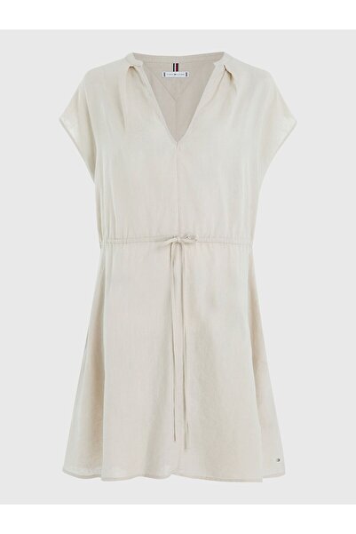 Tommy Hilfiger LINEN SLEEVELESS SHORT DRESS