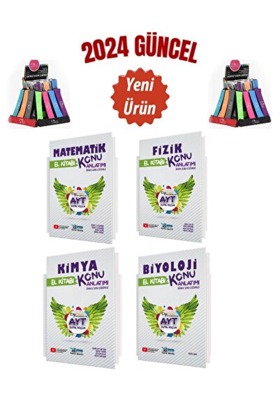 Yayın Denizi Yayınları Güncel Ayt Matematik-Fizik-Kimya-Biyoloji-Tyt-Ayt Geometri Konu Anlatımlı El Kitabı+ Kalemlik