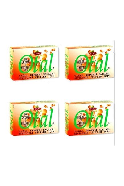 Otacı Otal Tar and Sulfur Soap 80gr X 4 Pieces