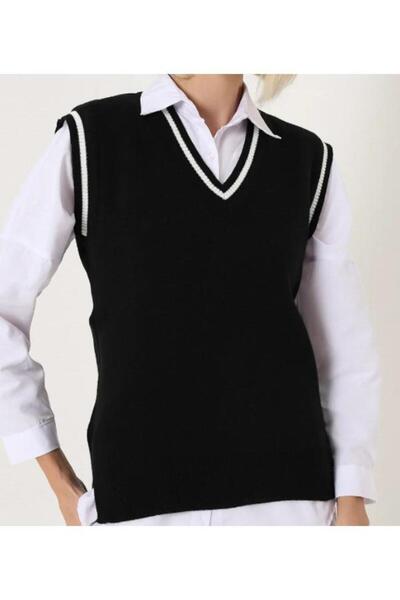 skycott سترة تريكو - تفاصيل مخططة