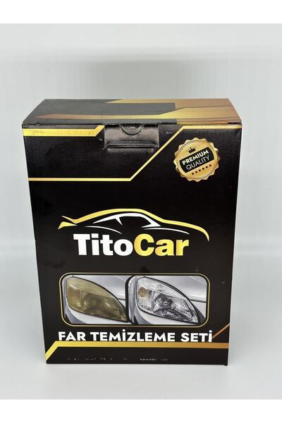 titocar TİTOCAR FAR TEMİZLEME SETİ