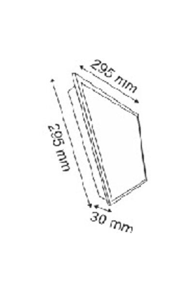 Helios 30x30 Clıp-in Led Panel Beyaz Işık 20w