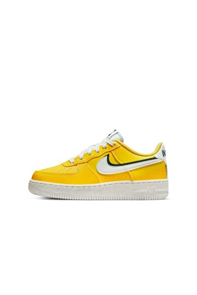 Nike Air Force 1 Lv8 Sarı Renk Kadın Sneaker Ayakkabı