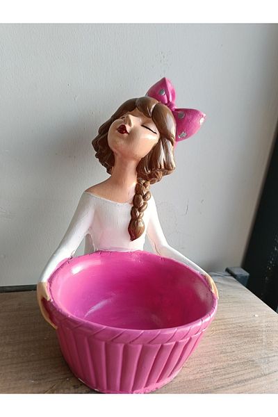 ShowArt Hediyelik Turkish Delight Girl / Delivery Girl Decorative Object and Figurine