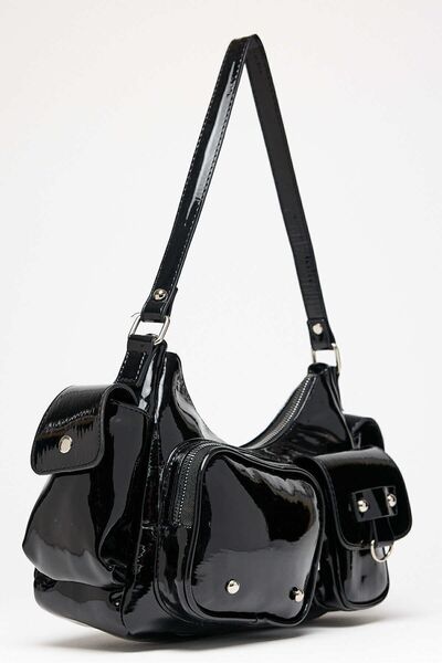 ALTUDA Geantă de umăr cu mai multe buzunare pentru femei Poly