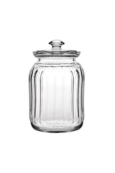 Paşabahçe 96393 viva glass jar - glass storage container 6 pieces