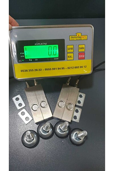 Demirtaş Tartı Demirtaş Tartı Hayvan Kantarı Gösterge Kafa Sensör Loadcell Kalibrasyonlu Loadcell