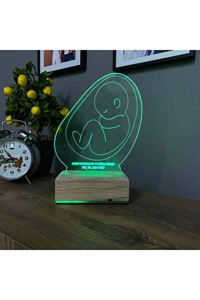 Hediyeiste Jinekolog Doktor Hediyeleri 3d Rgb Led Aydınlatma Gece Lambası 3d ...