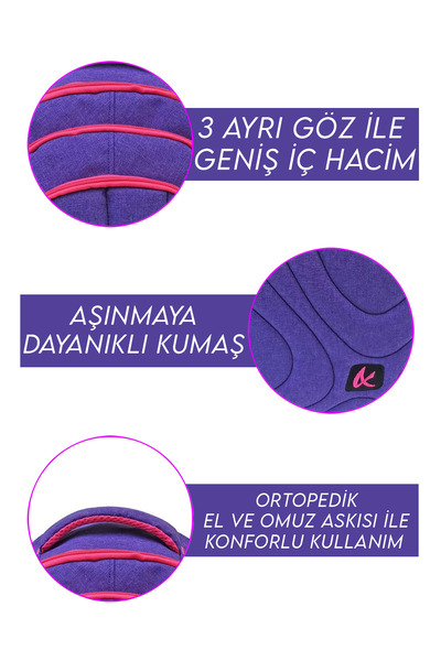 Storm Бумеранг Шкільний рюкзак з 3 відділеннями, водонепроникний