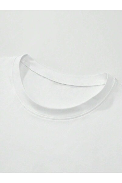 Mad&Calf Dirty Martini Printed - Women's Oversize Crew Neck T-Shirt