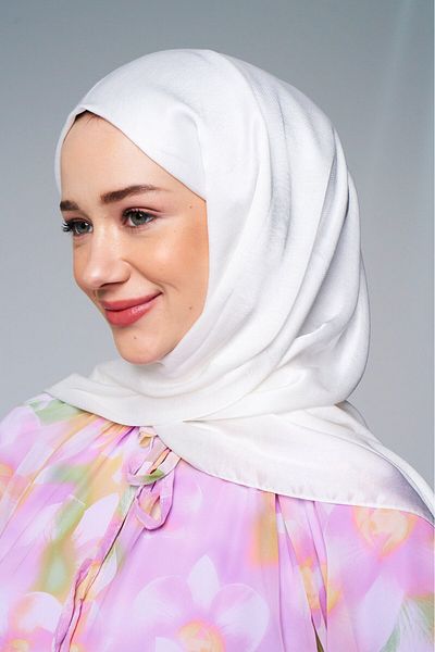 Modakaşmir سلسلة شال من القطن الساتان