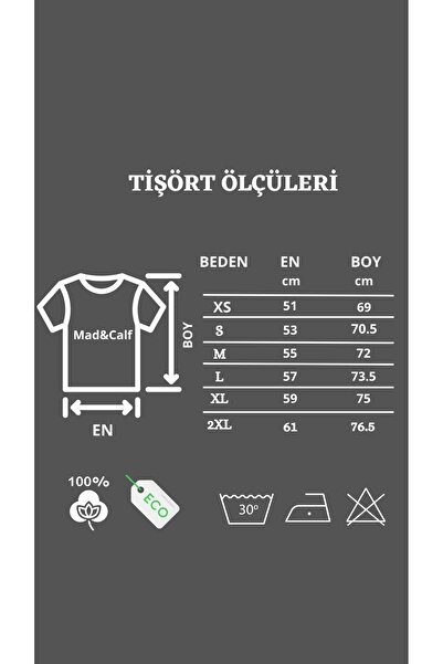 Mad&Calf Dirty Martini Printed - Women's Oversize Crew Neck T-Shirt