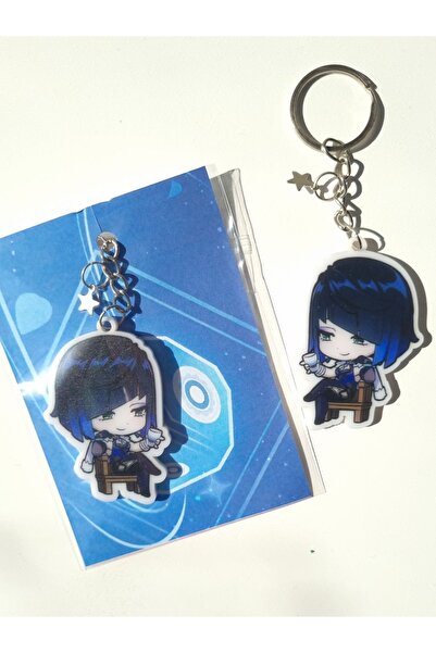 Yenaplanner Genshin Impact Yelan Bag Ornament/Keychain (1 Pcs)