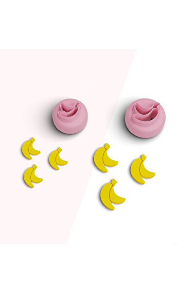 brocutters الموز البوليمر الصغير - قطع الطين، قلادة القرط وقوالب الحلوى، قالب...