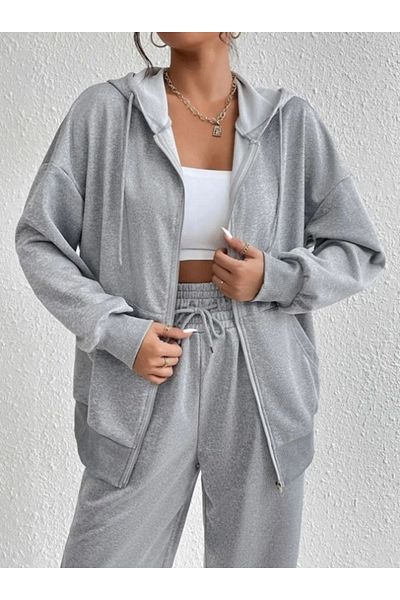 Carlson Εποχιακή φούτερ Unisex Oversize με κουκούλα