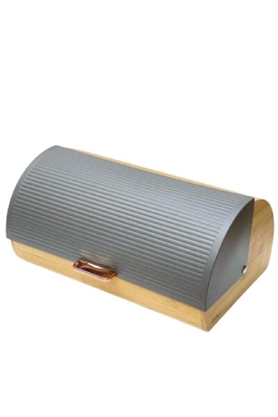 AROW Bambu Lüx Ekmeklik Metal Kapaklı Raylı Sistem Gri