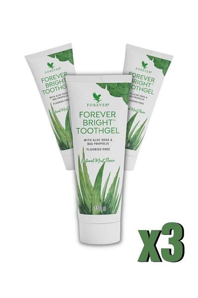 Forever Bright Toothgel Toothpaste 3 Pieces