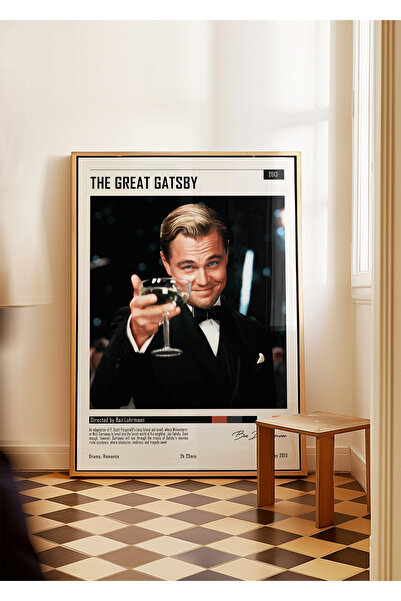 ARTHOUSECOLLECTIVE Fabulous Gatsby - Poster de film - Poster fără cadru în di...