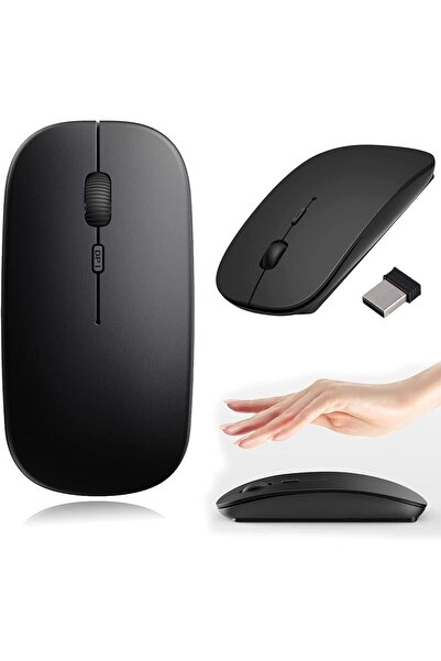 XMEYE Huawei Matepad Air 11.5" Tablet Uyumlu Bluetooth Şarjlı 2.4Ghz Kablosuz Mouse Sessiz Tıklama