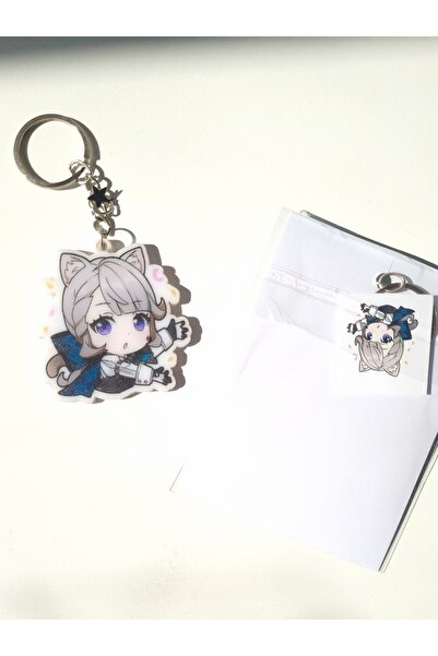 Yenaplanner Genshin Impact Lynette Bag Ornament/Keychain (1 Pcs)