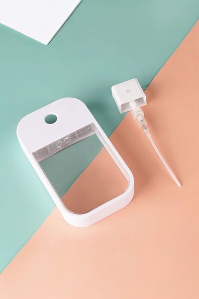 Sezka Life el dezenfektanı sprey parfüm şişesi  50ml  sprey şişesi Telefon şe...