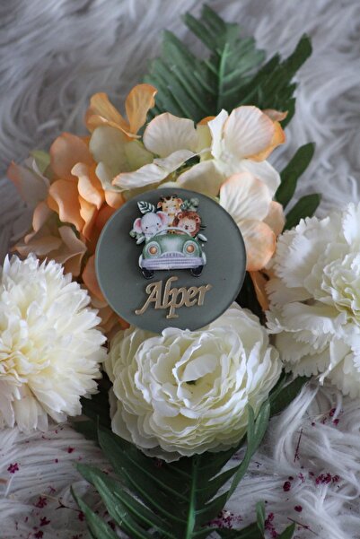 Sevdalı işler مغناطيس هدايا الأطفال على شكل سفاري من البلكسي سفاري (20 قطعة)