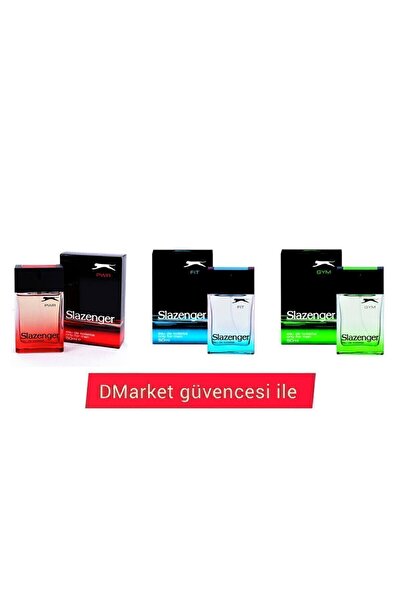 Slazenger Parfüm Erkek EDT 3 lü Set